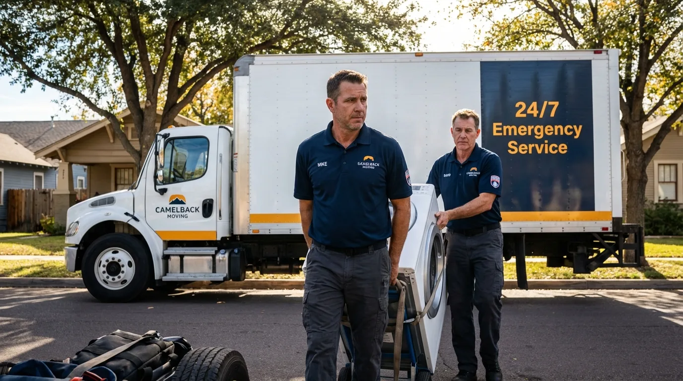 CamelBack Moving crew loading furniture in Fort Oglethorpe, GA